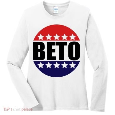 Retro Beto For Texas Senate Election Women's Long Sleeve Shirt
