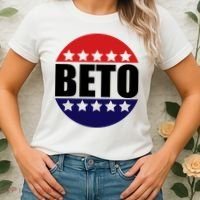 Retro Beto For Texas Senate Election Women's T-Shirt thumb 2