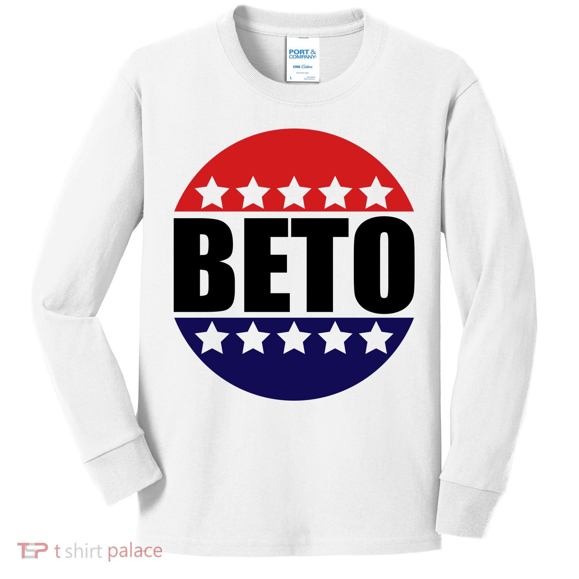 Retro Beto For Texas Senate Election Kids Long Sleeve Shirt