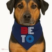 Retro BETO Logo USA-Made Doggie Bandana thumb 1