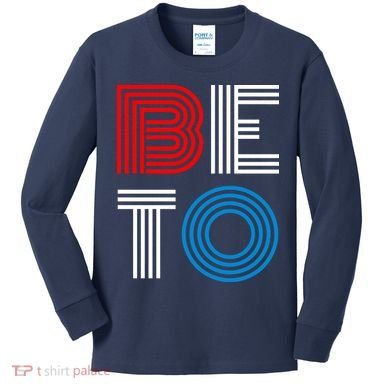 Retro BETO Logo Kids Long Sleeve Shirt