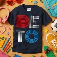 Retro BETO Logo Kids T-Shirt thumb 3