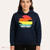 Retro Bicycle Sunset Hoodie thumb 5