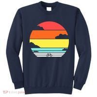 Retro Bicycle Sunset Sweatshirt thumb 0