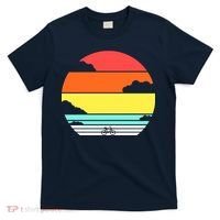 Retro Bicycle Sunset T-Shirt thumb 0