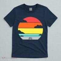 Retro Bicycle Sunset T-Shirt thumb 5