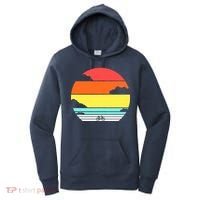 Retro Bicycle Sunset Women's Hoodie thumb 0