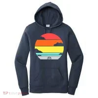 Retro Bicycle Sunset Women's Hoodie thumb 0