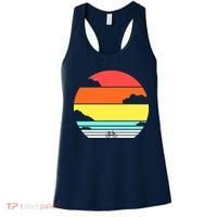 Retro Bicycle Sunset Women's Tank Top thumb 0