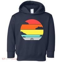 Retro Bicycle Sunset Toddler Hoodie thumb 0