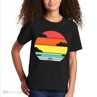 Retro Bicycle Sunset Kids T-Shirt thumb 2