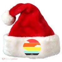 Retro Bicycle Sunset Santa Hat thumb 0