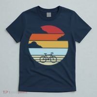 Retro Bicycle Sunset Vintage T-Shirt thumb 5