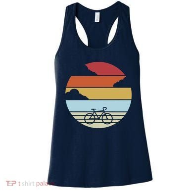 Retro Bicycle Sunset Vintage Women's Tank Top