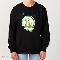 Retro Bitcoin Sunrise Women's Sweatshirt thumb 0