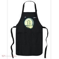 Retro Bitcoin Sunrise Apron thumb 0
