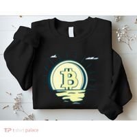 Retro Bitcoin Sunrise Sweatshirt thumb 2