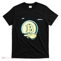 Retro Bitcoin Sunrise T-Shirt thumb 0