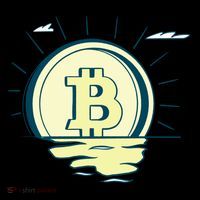 Retro Bitcoin Sunrise Bucket Hat thumb 4