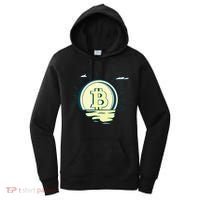 Retro Bitcoin Sunrise Women's Hoodie thumb 0