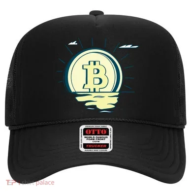 Retro Bitcoin Sunrise Hat