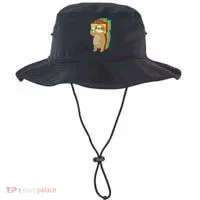 Retro Boombox Sloth Bucket Hat thumb 0