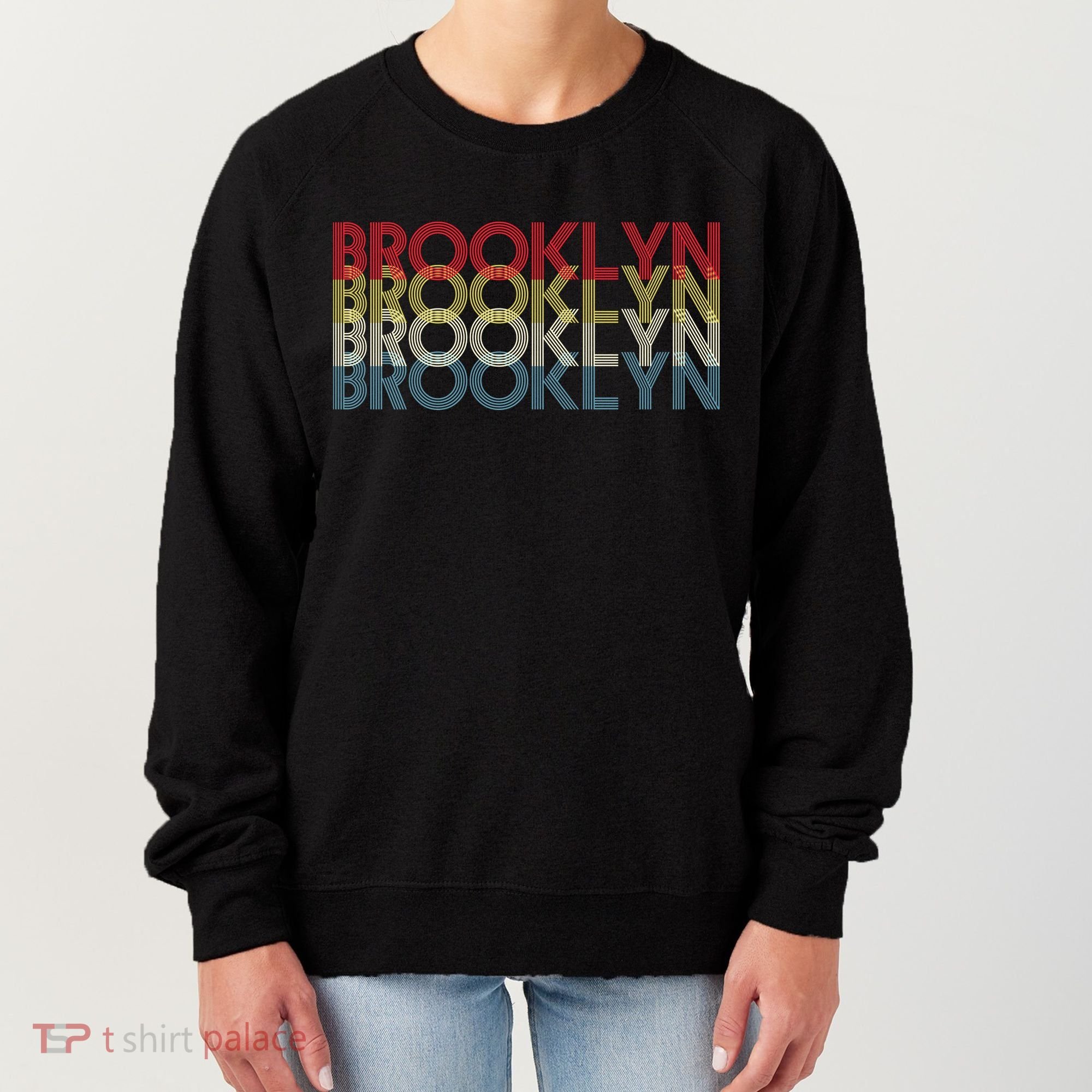 Retro Brooklyn Logo Women's Sweatshirt