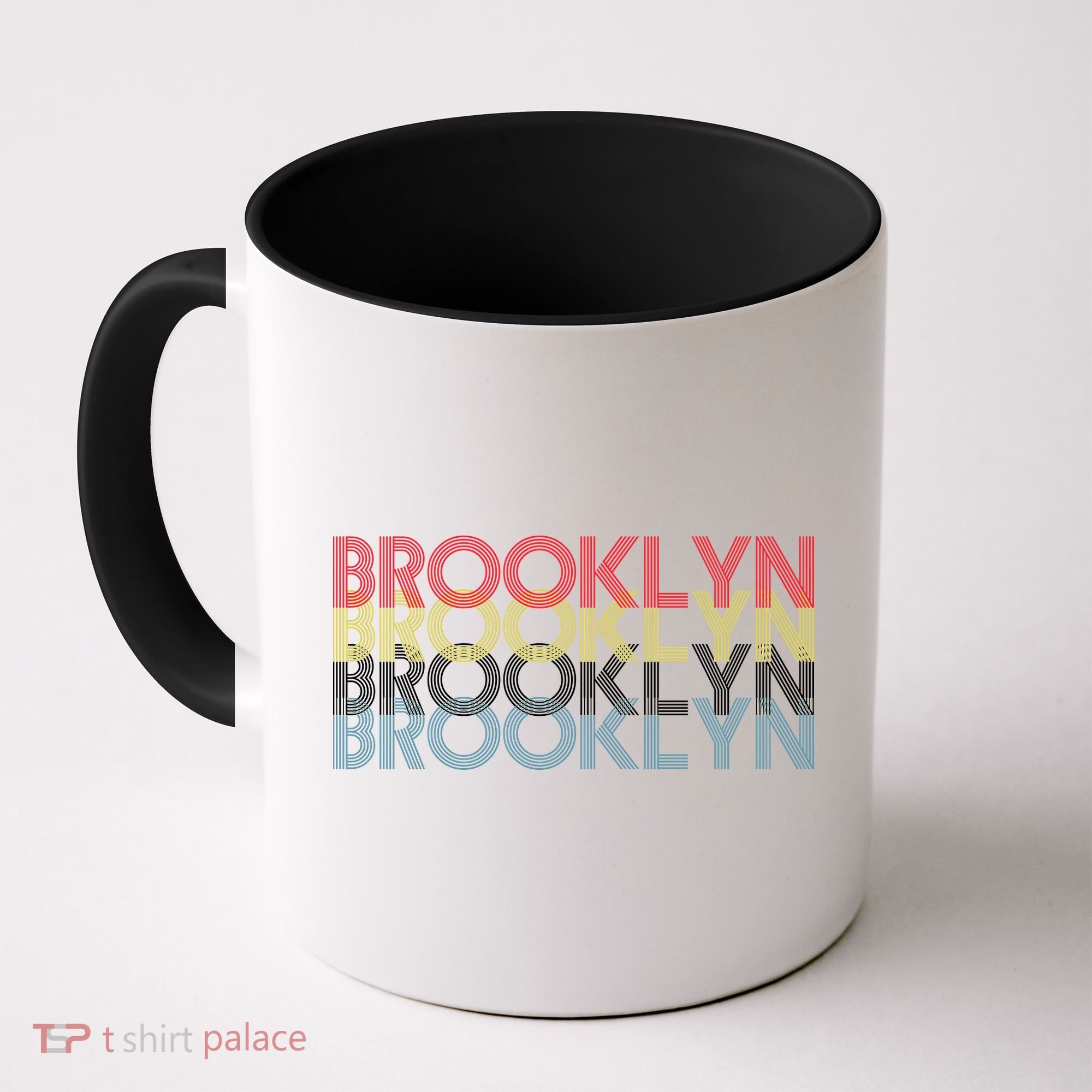 Retro Brooklyn Logo Coffee Mug