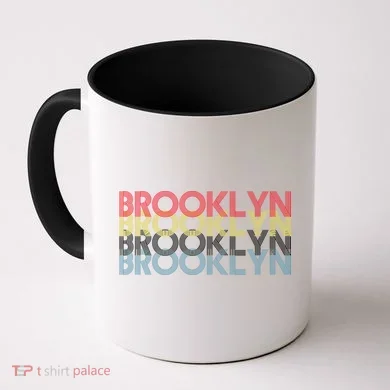 Retro Brooklyn Logo Coffee Mug
