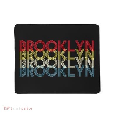 Retro Brooklyn Logo Mousepad