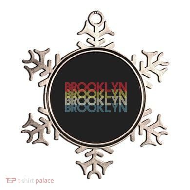 Retro Brooklyn Logo Ornament