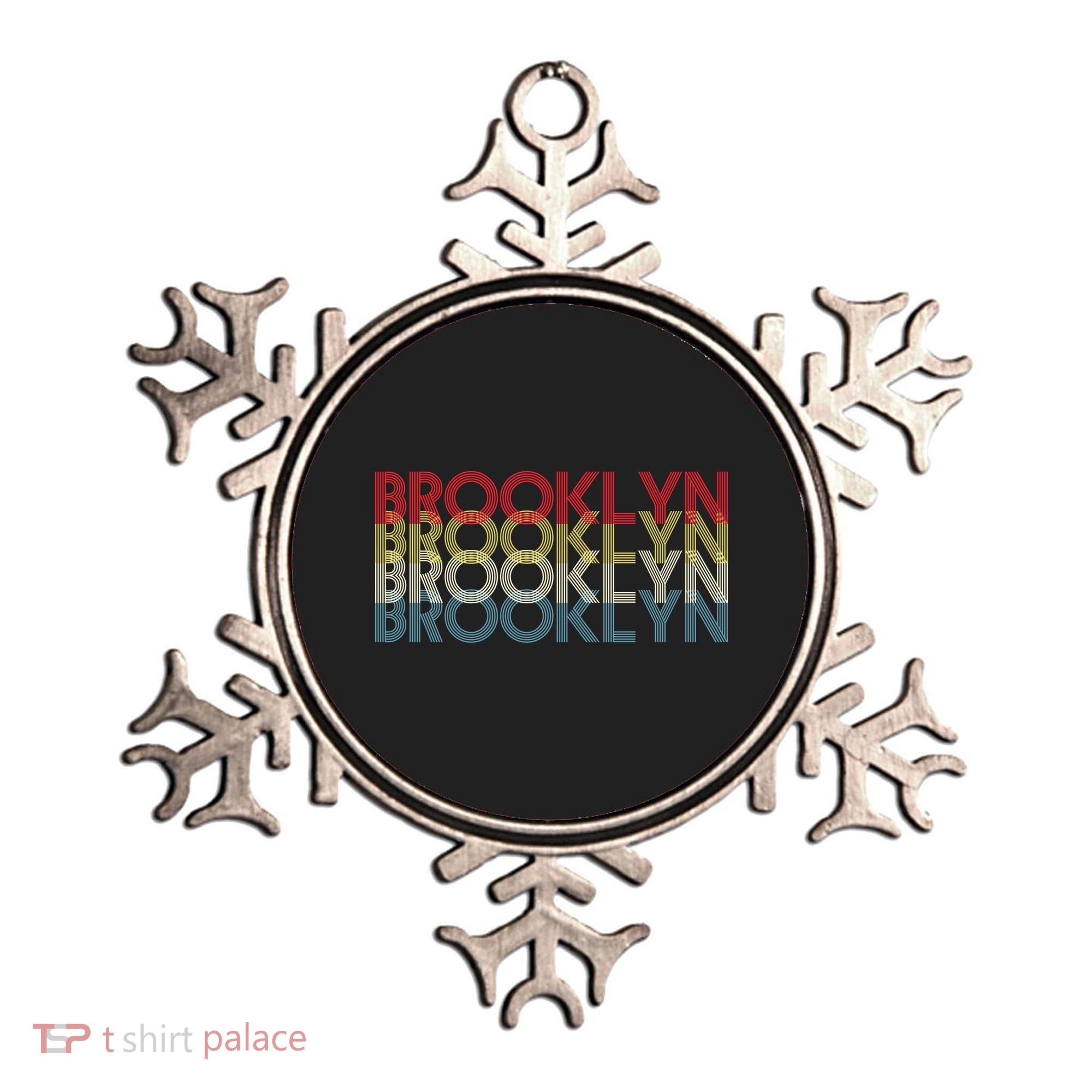 Retro Brooklyn Logo Ornament