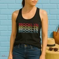 Retro Brooklyn Logo Women's Tank Top thumb 2