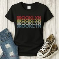 Retro Brooklyn Logo Women's T-Shirt thumb 3