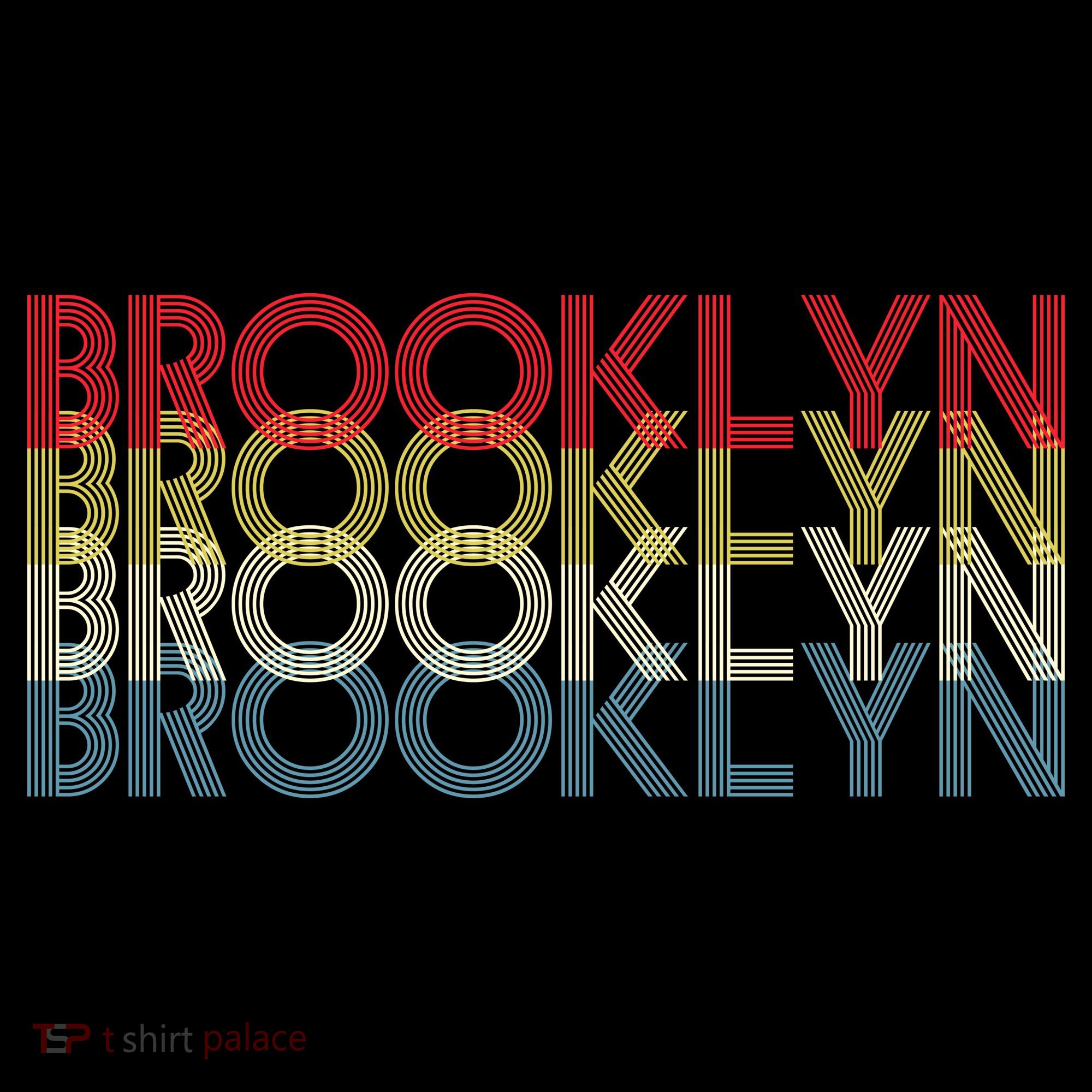 Retro Brooklyn Logo Kids Hoodie