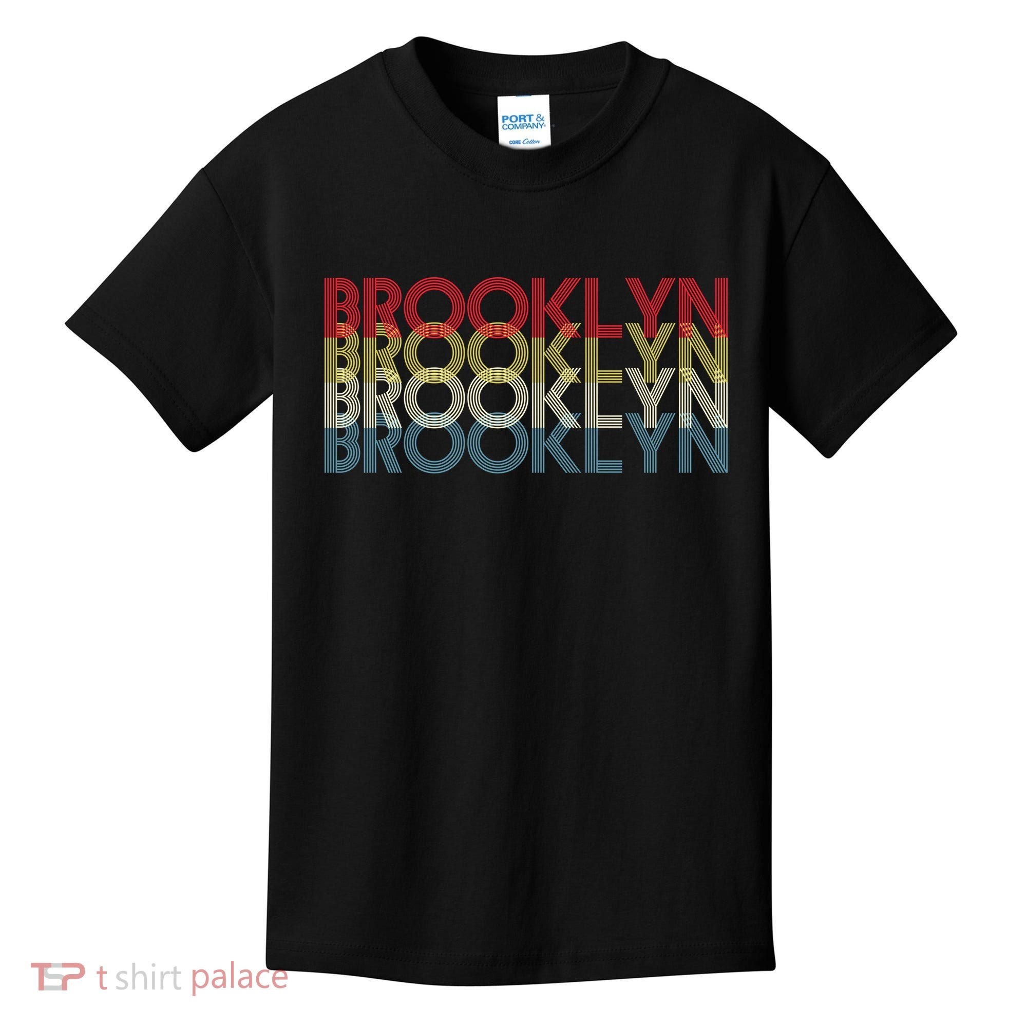 Retro Brooklyn Logo Kids T-Shirt