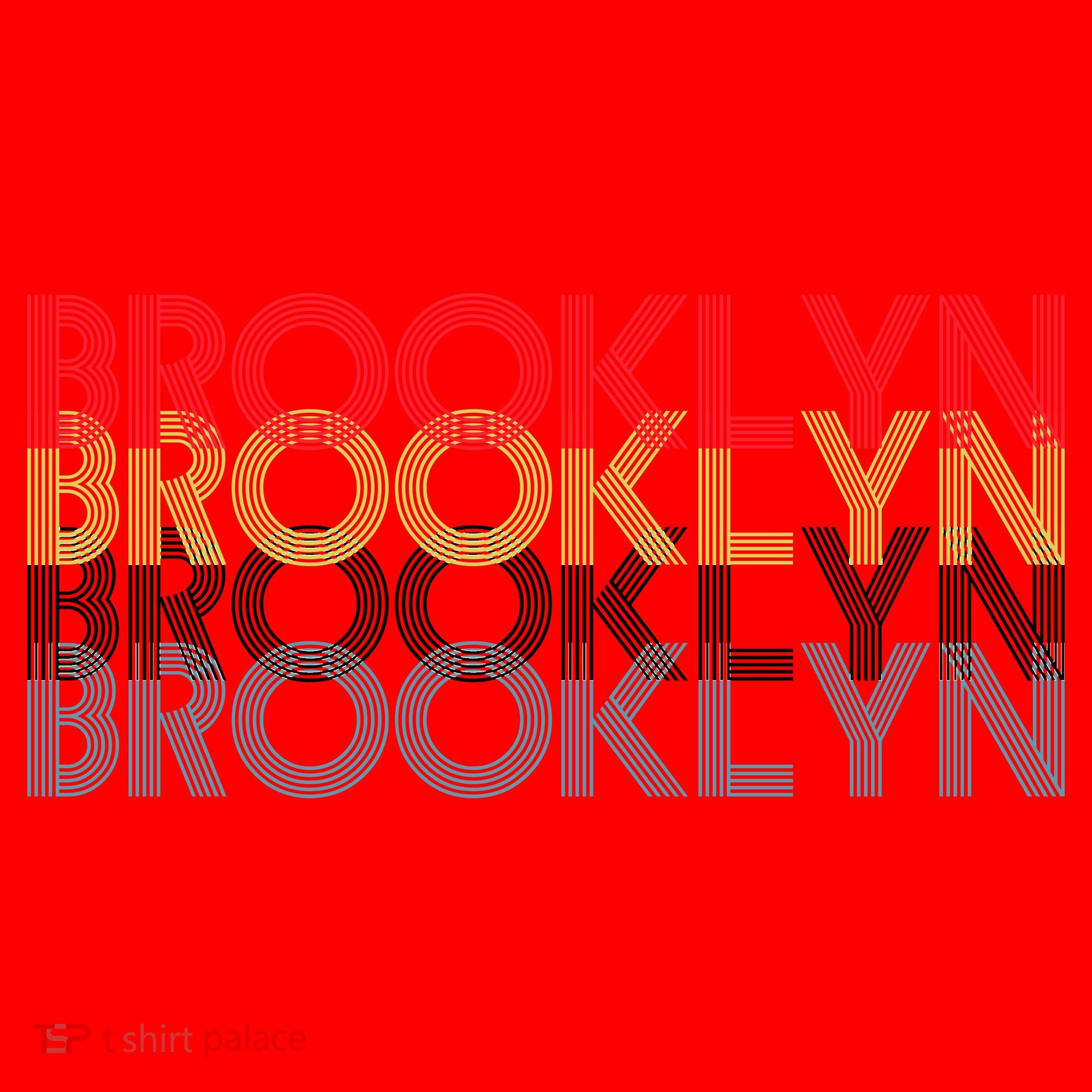 Retro Brooklyn Logo Santa Hat