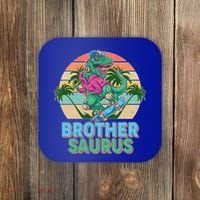 Retro Brother Saurus T-Rex Dinosaur Coaster thumb 0