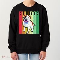 Retro Bulldog Women's Sweatshirt thumb 0
