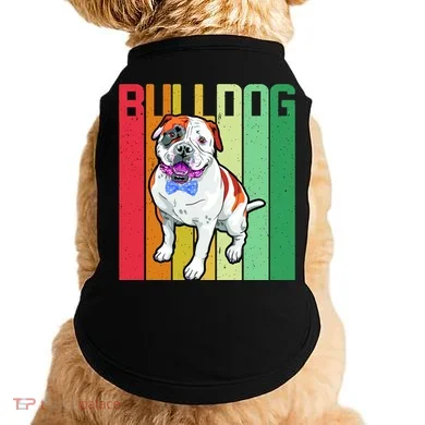 Retro Bulldog Doggie Tank