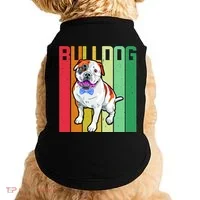 Retro Bulldog Doggie Tank thumb 0