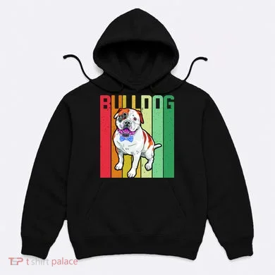 Retro Bulldog Hoodie