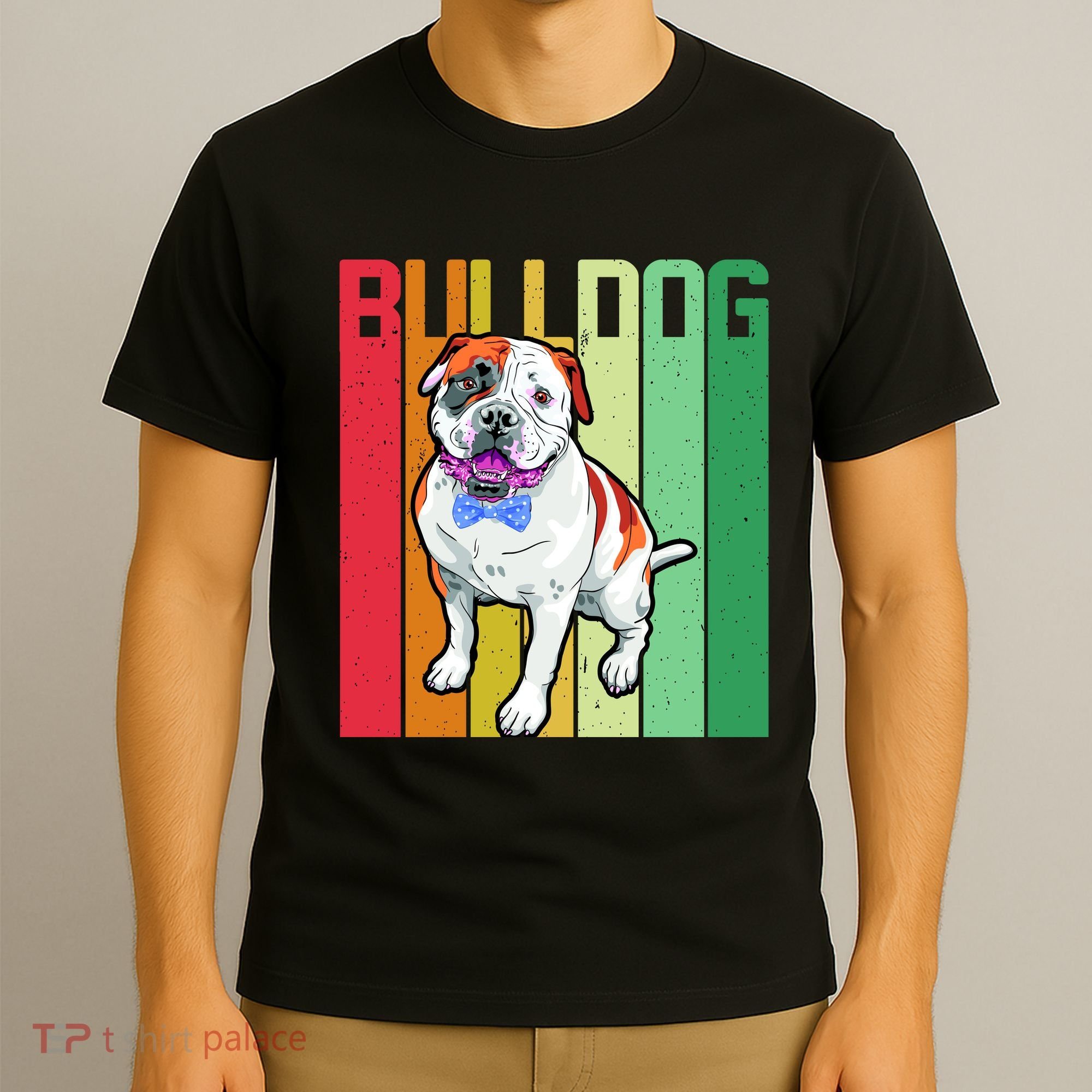 Retro Bulldog T-Shirt