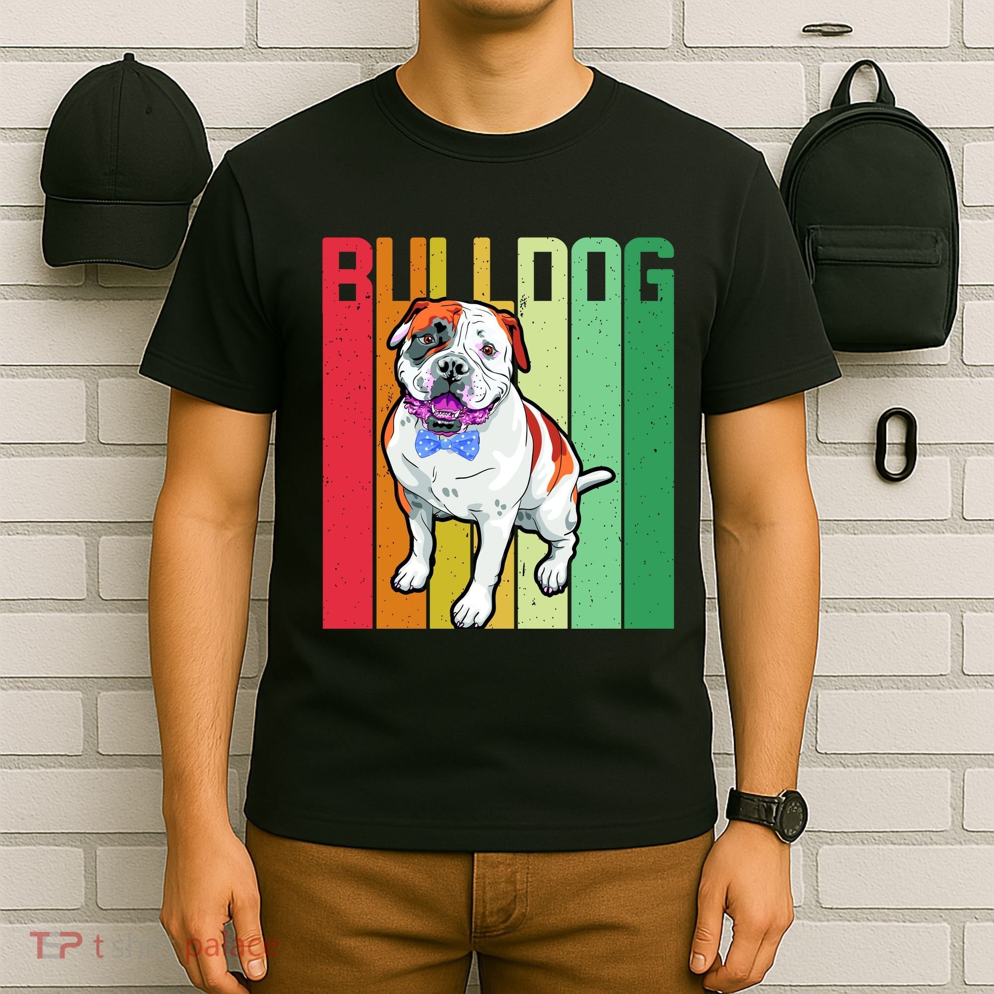 Retro Bulldog T-Shirt