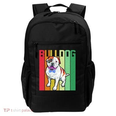 Retro Bulldog Backpack