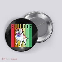 Retro Bulldog Button thumb 0