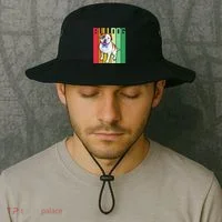 Retro Bulldog Bucket Hat thumb 2
