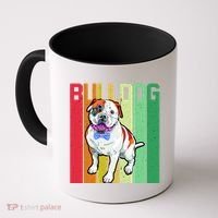 Retro Bulldog Coffee Mug thumb 0