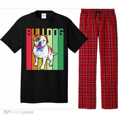 Retro Bulldog Pajama Set
