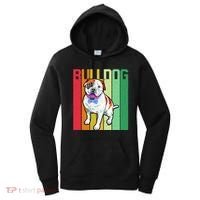 Retro Bulldog Women's Hoodie thumb 0
